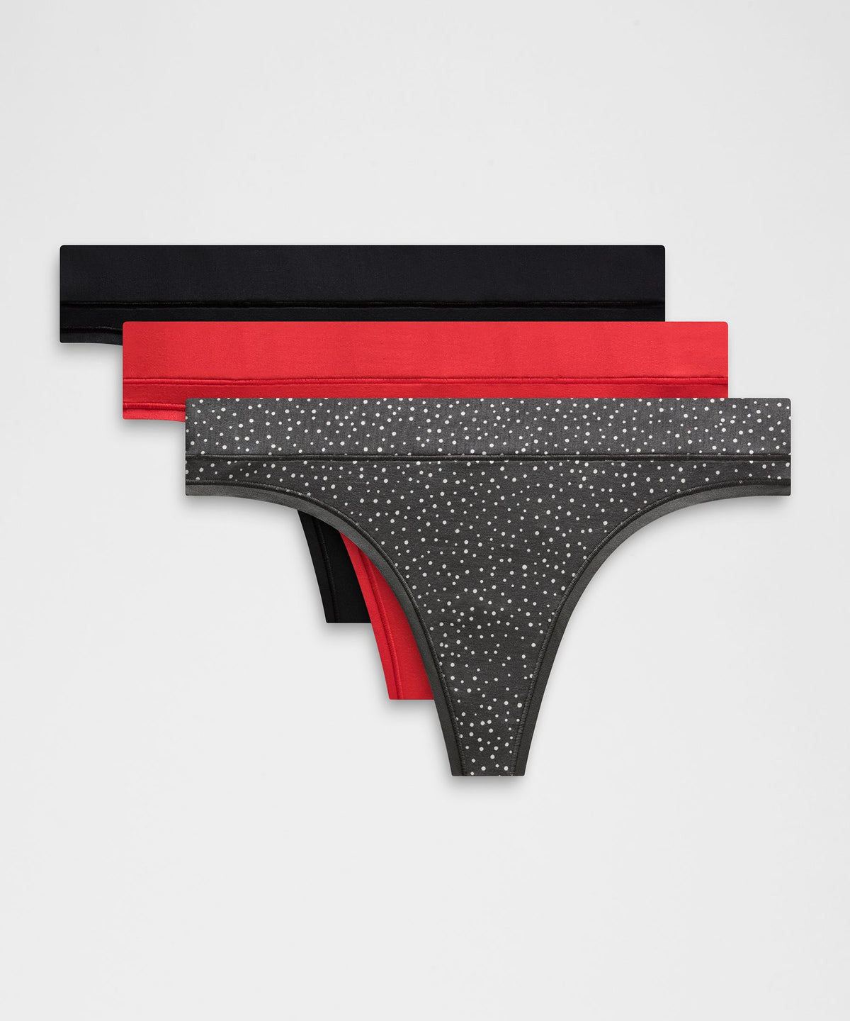 Black/Irregular Dotty Antique White Graphite Grey/Oxford Red