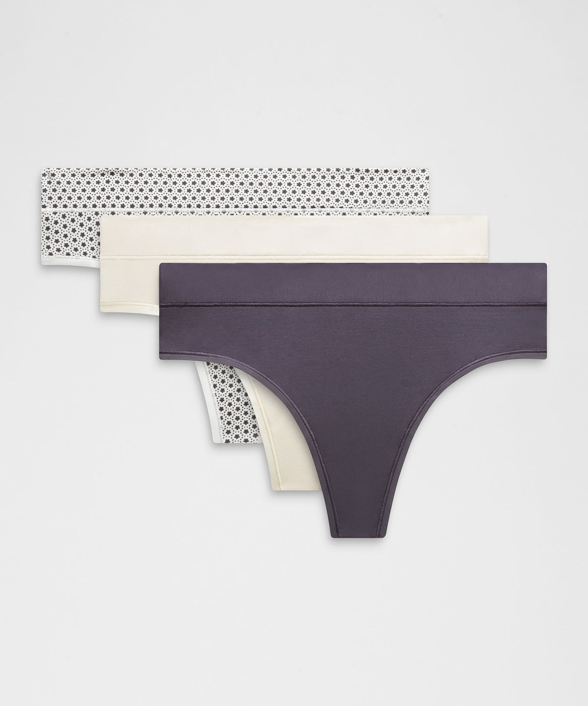 Atmospheric Purple/Light Ivory/Flower Dot Light Vapor Atmospheric Purple