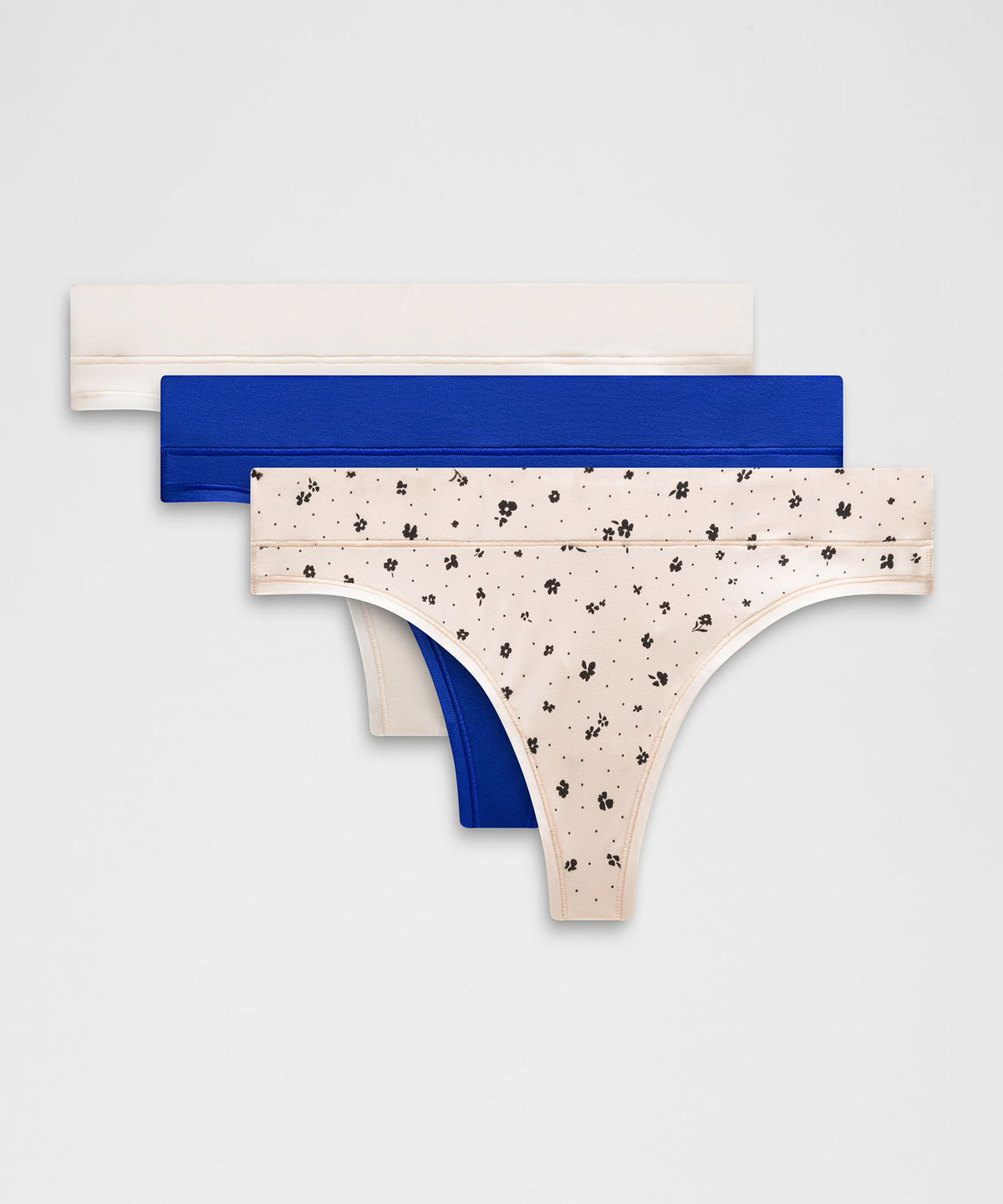 Light Ivory/Beach Ball Blue/Petite Floral Breakfast Tea Black