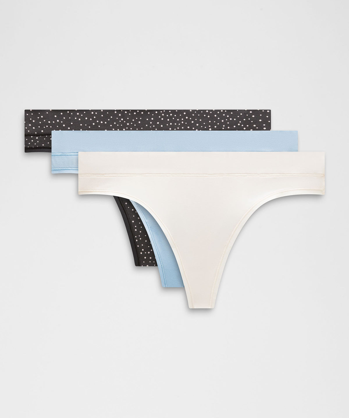 Dreamy Blue/Light Ivory/Irregular Dotty Light Ivory Black