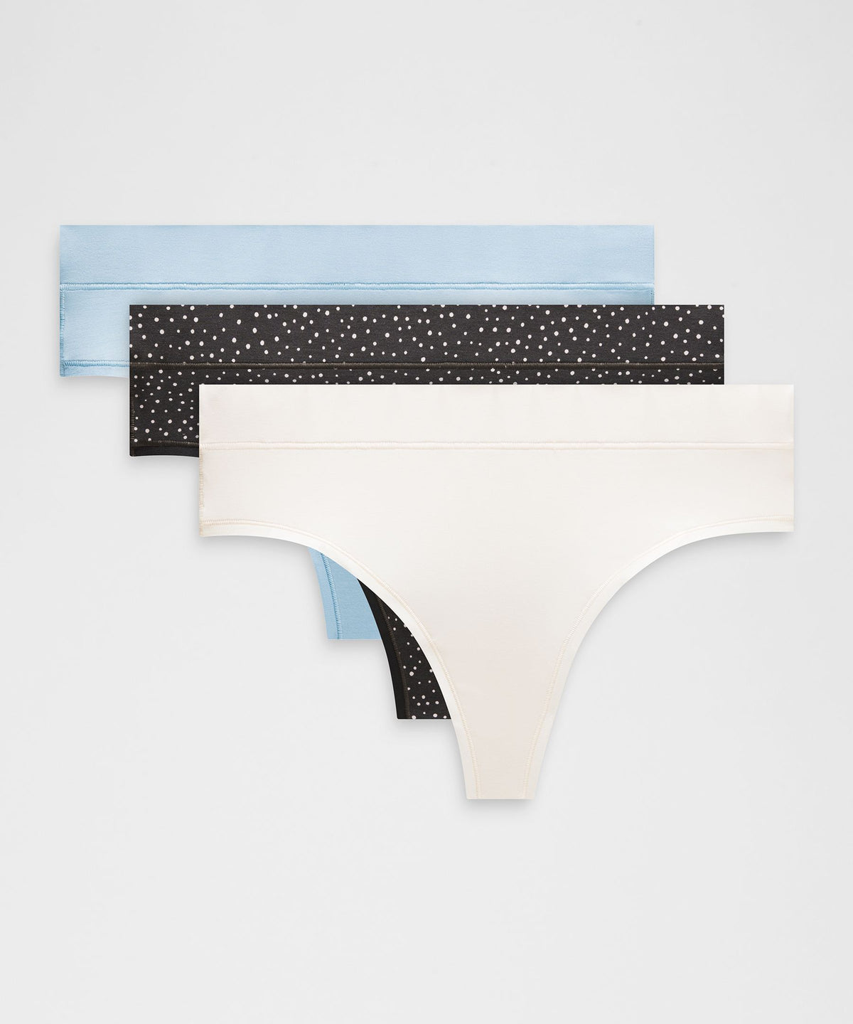 Dreamy Blue/Light Ivory/Irregular Dotty Light Ivory Black