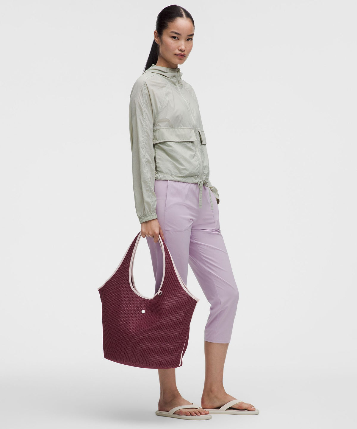 Burgundy Bay/Pink Pearl/Silver